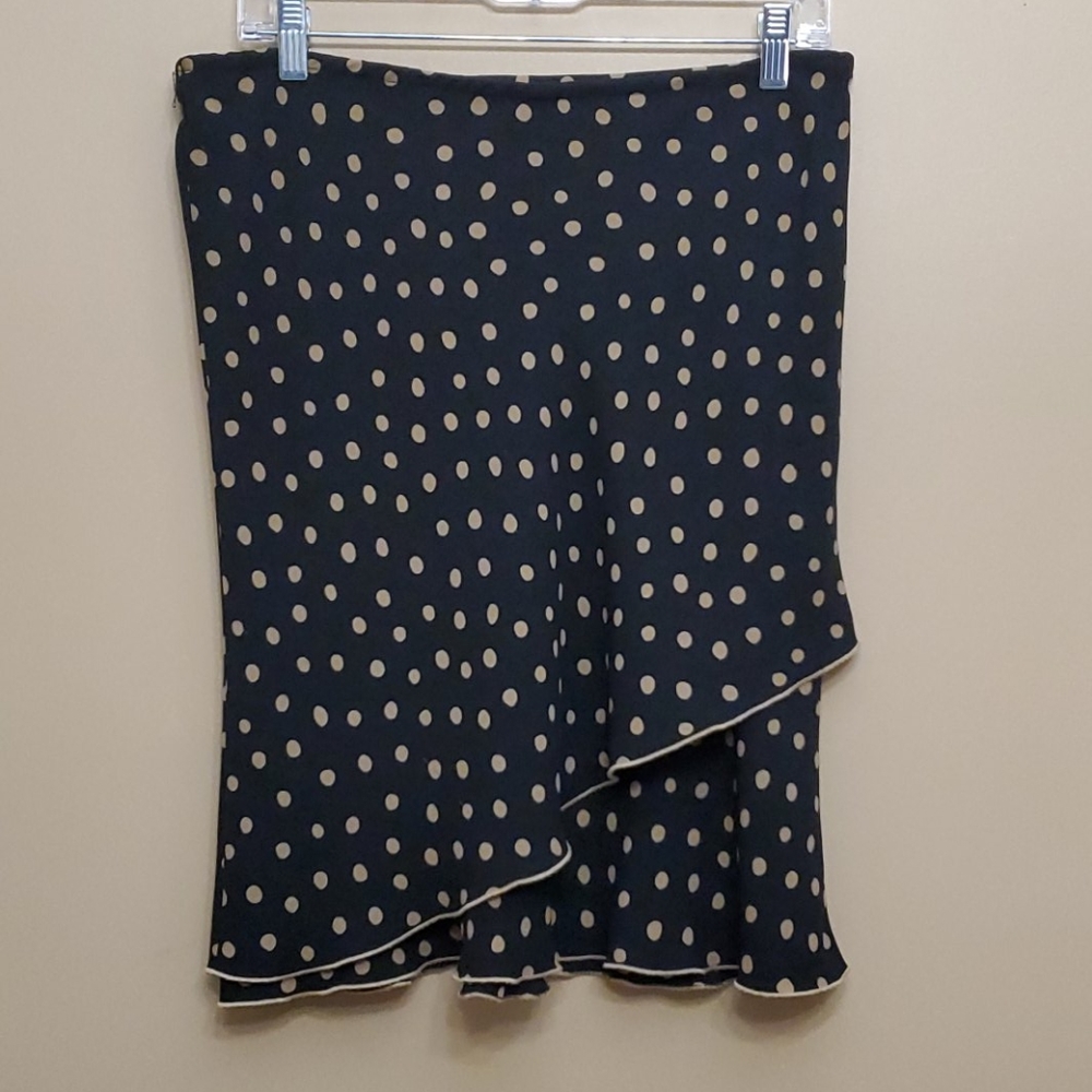 Polka-dot Layered Skirt